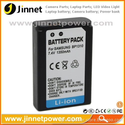 Rechargeable Camera Battery Bp1310 For Samsung Nx5 Nx10 Nx-100 